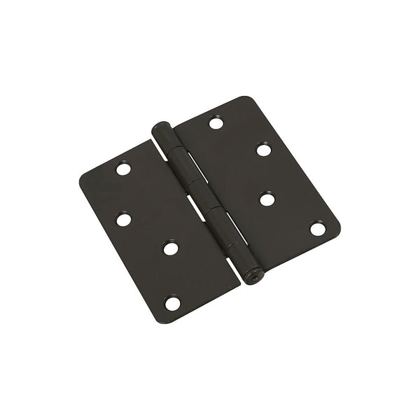 NATIONAL MFG/SPECTRUM BRANDS HHI N830-201 Oil Rubbed Bronze Door Hinges, 4"