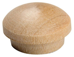 Waddell Manufacturing 849-3601-7408 Waddell 8401.00 Dp-10 Screw Hole Button, Birch, 1"