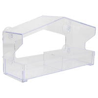 Perky-Pet 347 Clear Outdoor Window Bird Feeder with Strong Suction Cups - 1 Lb Seed Capacity