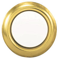Heath Zenith SL-455-02 Wired Replacement Button, Gold Rim with Lighted Pearl Center SL-765-00