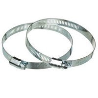 CLAMP WORM GEAR HD GALV 4IN