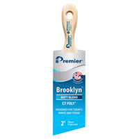Premier Brooklyn 2 in. W Soft Angle Paint Brush 17306