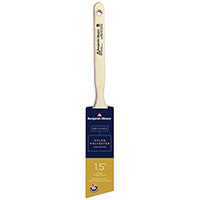 Benjamin Moore U61715-017 Paint Brush, Firm Brush, 2-7/16 in L Bristle, Nylon/Polyester Bristle, Angle Sash Handle