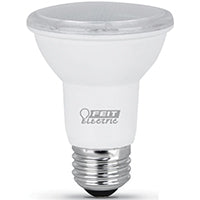 Feit Electric PAR2050/850/10KLE LED Lamp, Flood/Spotlight, PAR20 Lamp, 50 W Equivalent, E26 Lamp Base, 5000 K Color Temp