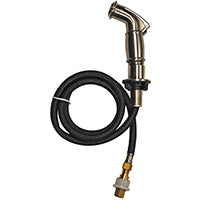DANCO Universal Decorative Side Spray and Hose, Brushed Nickel, 1-Pack (89216)