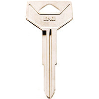 HY-KO PRODUCTS 11010B55 Hy-Ko Key Blank Domestic Gm Ez# B55 Double Sided UPC Coded, Nickel Plated Brass (10-Pack)