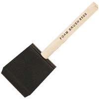 ProSource 850520 Paint Brush, 2 W in Brush, Foam Brush, Wood Handle