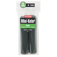 WOOSTER Mini-Koter R264-6 Mini Roller, 6 in L, Foam Cover