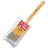 WOOSTER Q3208-2-1/2 Paint Brush, 2-1/2 in W, 2-7/16 in L Bristle, Nylon/Polyester Bristle, Beaver Tail Handle