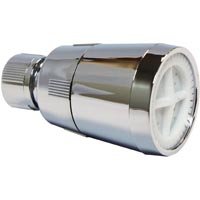 Plumb Pak Economy Series PP825-3 Shower Head, 2.5 gpm, 1/2 in Connection, Plastic, Chrome