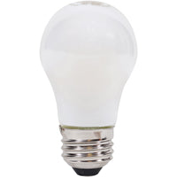 Sylvania 40775 Natural LED Bulb, General Purpose, A15 Lamp, 40 W Equivalent, E26 Lamp Base, Dimmable, Frosted