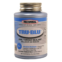 RECTORSEAL Tru-Blu 31631 Thread Sealant, 0.25 pt Can, Paste, Blue