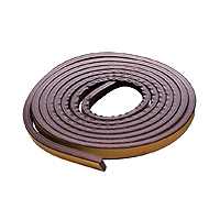 M-D Building Products 2550 M-D 0 All Climate P-Profile Subzero Weather-Strip, 17 Ft L X 3/8 in W 7/32 in T, Epdm Rubber, Brown 02550