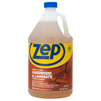 Zep Industrial Hardwood and Laminate Floor Cleaner - 1 Gallon - ZUHLF128 - Removes Spots, Stains and Scuffs. Cleans and Restores Shine