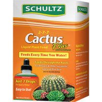 Schultz Cactus Plus Liquid Plant Food 2-7-7, 4 oz - SPF44300