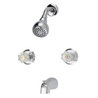 FAUCET TUB/SHOWER 2HNDL CHROME