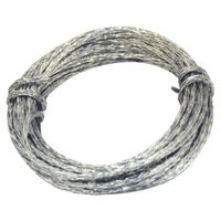 Impex System Group Inc Braided Wire Galvanized 9' 5Lb 50120 (12-Pack)