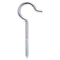 Mintcraft LR313 Ceiling Hook, 3/8 in Dia x 3 in L, NO 6 Wire, Bright Zinc Plated