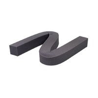 M-D Building Products 02006 1-1/4 in x 42 in Gray Foam Window Seal Strip - Air Conditioner Window Seal, Weather Stripping Foam Insulation for Window AC Units, Adhesive Foam Strip