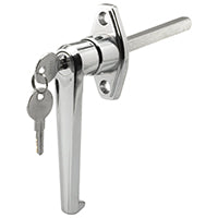 Prime-Line GD52123 Gd 52123 Door Handle Lock, Keyed, Die Cast Zinc, Chrome Plated, 5/16&quot