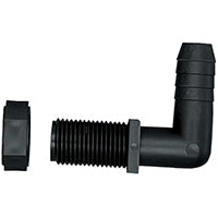 GREEN LEAF NTL 12 P 2PK Hose Elbow, Polypropylene, For: Terminating Ends of Spray Boom