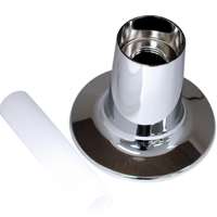 Danco 88457 Handle Flange Set, 5/8 in ID, 2-3/4 in OD, Metal, Chrome Plated