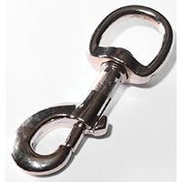 Baron 225S-1/2 Round Swivel Eye Bolt Snap, 3/8 in Opening, 1/2 in W, 250 lb, Stainless Steel