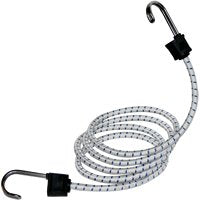 Keeper 06280 48" Marine Twin Anchor Bungee Cord with Stainless Steel Hook
