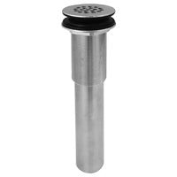 Plumb Pak K820-74 Universal Open Grid Bathroom Sink Drain Without Overflow, Polished Chrome