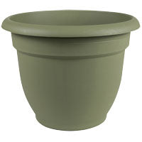 Bloem 20-56406 Self-Watering Planter, 6 in Dia, 6-1/2 in W, Round, Plastic, Living Green
