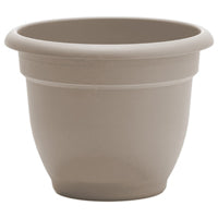 Bloem Ariana Series AP1283 Planter, 13 in W, 13 in D, Round, Plastic, Pebble Stone
