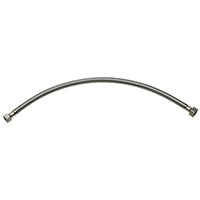 FLUIDMASTER B3F20 Water Supply Connector, 1/2 in, Compression x FIP, Polymer/Stainless Steel