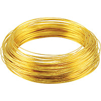 OOK 50154 28 Gauge, 75ft Brass Hobby Wire