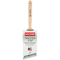 WOOSTER 5221-3 Paint Brush, 3 in W, 2-15/16 in L Bristle, Polyester Bristle, Sash Handle