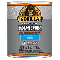 Gorilla Waterproof Patch & Seal Liquid, Clear, 16 Ounces, (Pack of 1) 105367