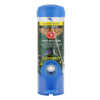 Perky-Pet Mealworm Bird Feeder,Blue 388F