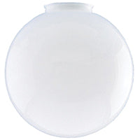 Westinghouse 8186900 Light Shade, 6 in Dia, Globe, Polycarbonate, White
