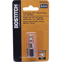Bostitch BTFP72319 Industrial 1/4-Inch Series Plug with 1/4-Inch NTP Female Thread