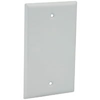 WLPLT COVER VRT/HRZ BLNK WH 1G