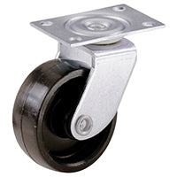 Shepherd Hardware 9558 1-5/8-Inch Plastic Swivel Casters, 4-Pack,Black
