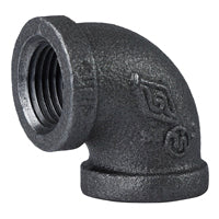 Worldwide Sourcing Elbow 90 Deg Black 1/2 In 2A-1/2B