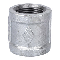 Worldwide Sourcing 21-3/4G Pipe Coupling, 3/4 in, Threaded, Malleable Steel, SCH 40 Schedule, 300 psi Pressure