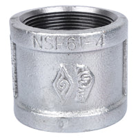 Worldwide Sourcing 21-2G Pipe Coupling, 2 in, Threaded, Malleable Steel, SCH 40 Schedule, 300 psi Pressure