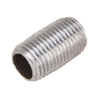 ProSource 1/4XCB Pipe Nipple, 1/4 in, Male, Steel, SCH 40 Schedule