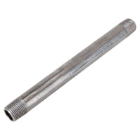 Prosource 1/2X5B Pipe Nipple, 1/2 in, Male, Steel, SCH 40 Schedule, 5 in L