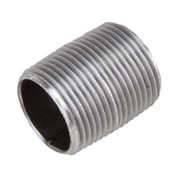 WORLDWIDE SOURCING 1XCB Black 1xclose, EA Pipe Nipple
