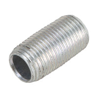 Worldwide Sourcing 1/8xcg Galvanized Standard Pipe Nipple 1/8" Closed