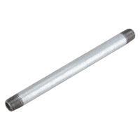 ProSource 1/8X2G Pipe Nipple, 1/8 in, Threaded, Steel, 2 in L