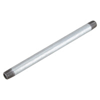ProSource 1/8X5G Pipe Nipple, 1/8 in, Male, Steel, SCH 40 Schedule, 5 in L