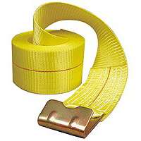 Keeper – 4” x 30’ Winch Strap with Flat Hook - 5,000 lbs. Working Load Limit and 15,000 lbs. Break Strength